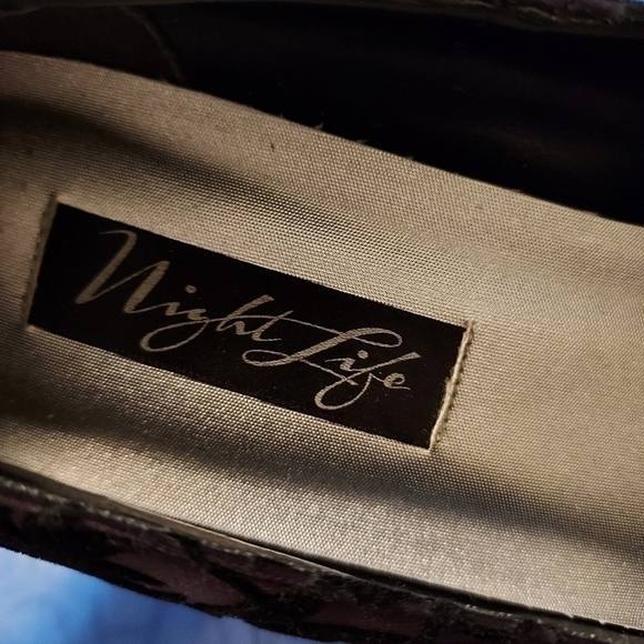 Night life black 7.5N heels - Picture 7 of 12